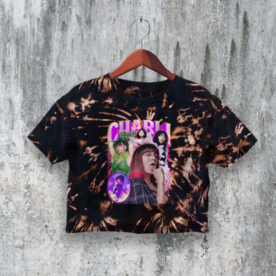 Bootleg Charli XCX Crop Top Music Crop Tee Charli XCX Shirt Tour Merch