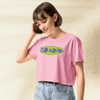 Clueless Crop Top | Retro 90s Movie Tee | Vintage Clueless Logo Aesthetic Shirt for Women - BestShirtz