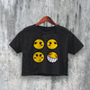 Cowboy Bebop Crop Top Anime Emoticon Crop Tee Space Cowboy Shirt - bestshirtz