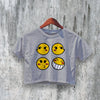 Cowboy Bebop Crop Top Anime Emoticon Crop Tee Space Cowboy Shirt - bestshirtz