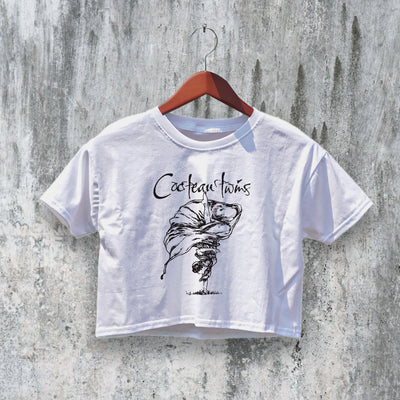 Cocteau Twins Crop Top Singles Collection Crop Tee Album Band Shirt Music