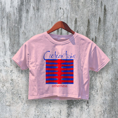 Cocteau Twins Crop Top Otherness Crop Tee 90s Album Art Shirt Music Merch