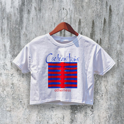 Cocteau Twins Crop Top Otherness Crop Tee 90s Album Art Shirt Music Merch