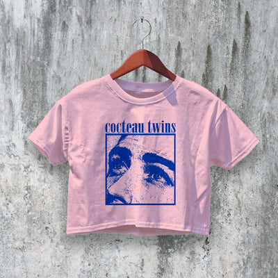 Cocteau Twins Crop Top Robin Guthrie Crop Tee Will Heggie Shirt Band Merch