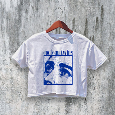 Cocteau Twins Crop Top Robin Guthrie Crop Tee Will Heggie Shirt Band Merch