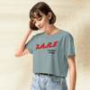 DARE Crop Top | D.A.R.E To Keep Kids Off Drugs Retro 90s Shirt | Vintage Anti Drug Graphic Tee - BestShirtz