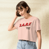 DARE Crop Top | D.A.R.E To Keep Kids Off Drugs Retro 90s Shirt | Vintage Anti Drug Graphic Tee - BestShirtz
