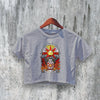 Dark Souls Crop Top Praise The Sun Crop Tee Fantasy Game Shirt - bestshirtz