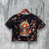Dark Souls Crop Top Praise The Sun Crop Tee Fantasy Game Shirt - bestshirtz