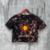 Dark Souls Crop Top Praise The Sun Crop Tee Art Aesthetic Game Shirt - bestshirtz
