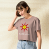 Dark Souls Crop Top | Praise The Sun Gamer Girl Crop Tee Aesthetic Geek Gift