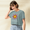 Dark Souls Crop Top | Praise The Sun Gamer Girl Crop Tee Aesthetic Geek Gift