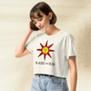 Dark Souls Crop Top | Praise The Sun Gamer Girl Crop Tee Aesthetic Geek Gift