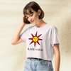 Dark Souls Crop Top | Praise The Sun Gamer Girl Crop Tee Aesthetic Geek Gift