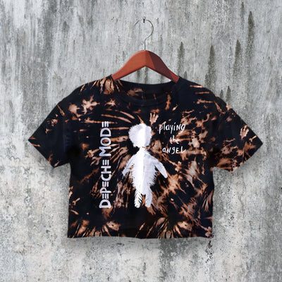 Depeche Mode Crop Top Playing The Angel Crop Tee Album Art Pop DM Shirt