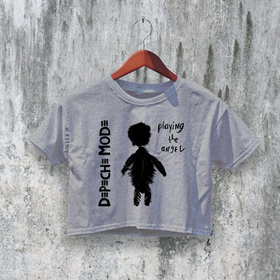 Depeche Mode Crop Top Playing The Angel Crop Tee Album Art Pop DM Shirt