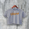 Fishbone Logo Crop Top Ska Punk Crop Tee Vintage Fishbone Shirt Band Music - bestshirtz
