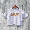Fishbone Logo Crop Top Ska Punk Crop Tee Vintage Fishbone Shirt Band Music - bestshirtz