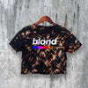 Frank Ocean Crop Top Blond Crop Tee Blond Logo Shirt R&B Music Streetwear