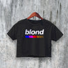 Frank Ocean Crop Top Blond Crop Tee Blond Logo Shirt R&B Music Streetwear