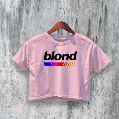 Frank Ocean Crop Top Blond Crop Tee Blond Logo Shirt R&B Music Streetwear