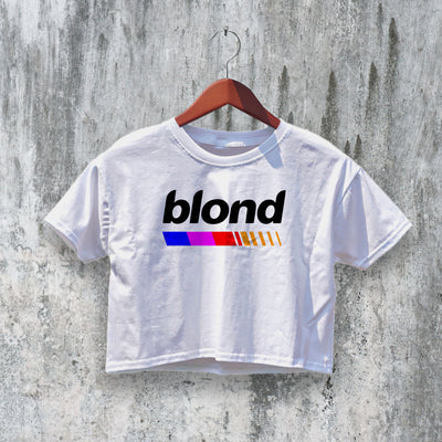 Frank Ocean Crop Top Blond Crop Tee Blond Logo Shirt R&B Music Streetwear