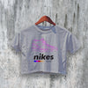 Frank Ocean Crop Top Nikes Crop Tee Blonde Shirt R&B Music Streetwear