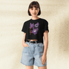 Pokemon Gengar Ghost Gang Crop Top | Gastly Haunter Gengar Anime Graphic Y2K Crop Tee - bestshirtz