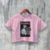 His Hero Is Gone Crop Top Haldol Fifteen Covnts of Arson Crop Tee Haloperidol Shirt