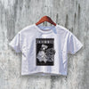 His Hero Is Gone Crop Top Haldol Fifteen Covnts of Arson Crop Tee Haloperidol Shirt