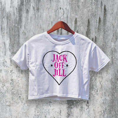 Jack off Jill Crop Top Gothic Rock Crop Tee Fan Band Shirt Music Merch