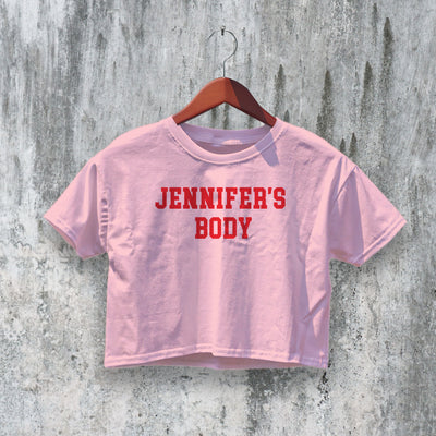 Jennifer's Body Crop Top Megan Fox Movie Crop Tee Classic Jennifer Shirt