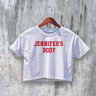 Jennifer's Body Crop Top Megan Fox Movie Crop Tee Classic Jennifer Shirt