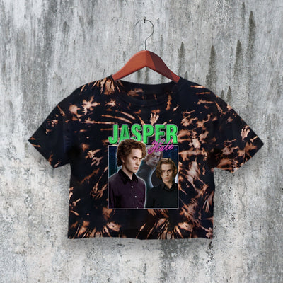 Twilight Crop Top Jasper Hale Crop Tee Vampire Movie Shirt Twilight Saga - bestshirtz#