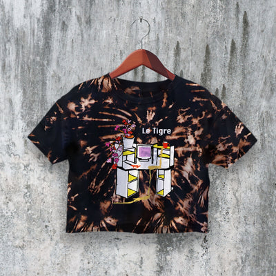 Le Tigre Crop Top From the Desk of Mr. Lady Crop Tee Album Riot Grrrl Shirt - bestshirtz