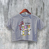 Le Tigre Crop Top From the Desk of Mr. Lady Crop Tee Album Riot Grrrl Shirt - bestshirtz