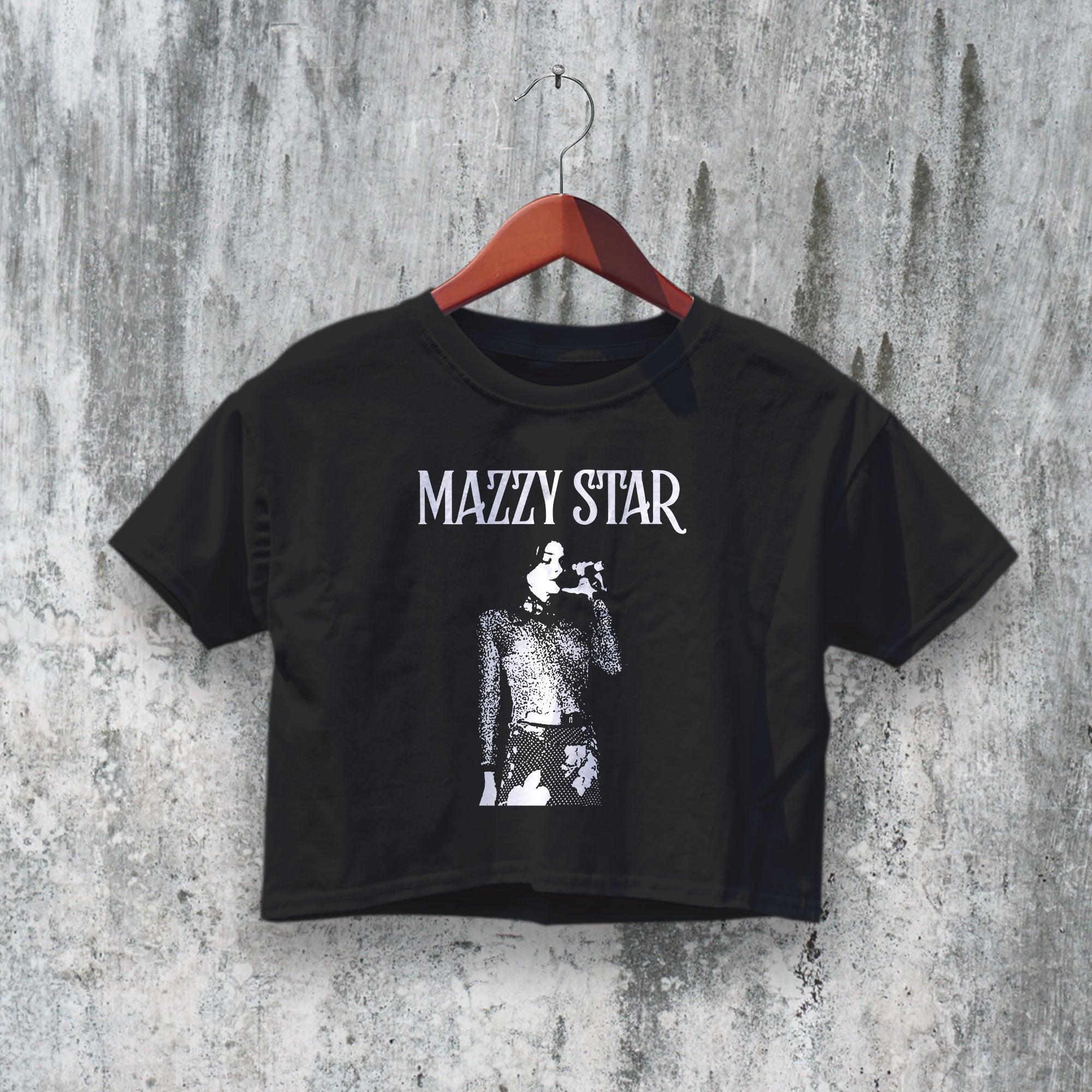 【HI FI FNK】Mazy Star Printed Top Vintage Mazzy Star Shirt cotton 100% reprint tee unisex