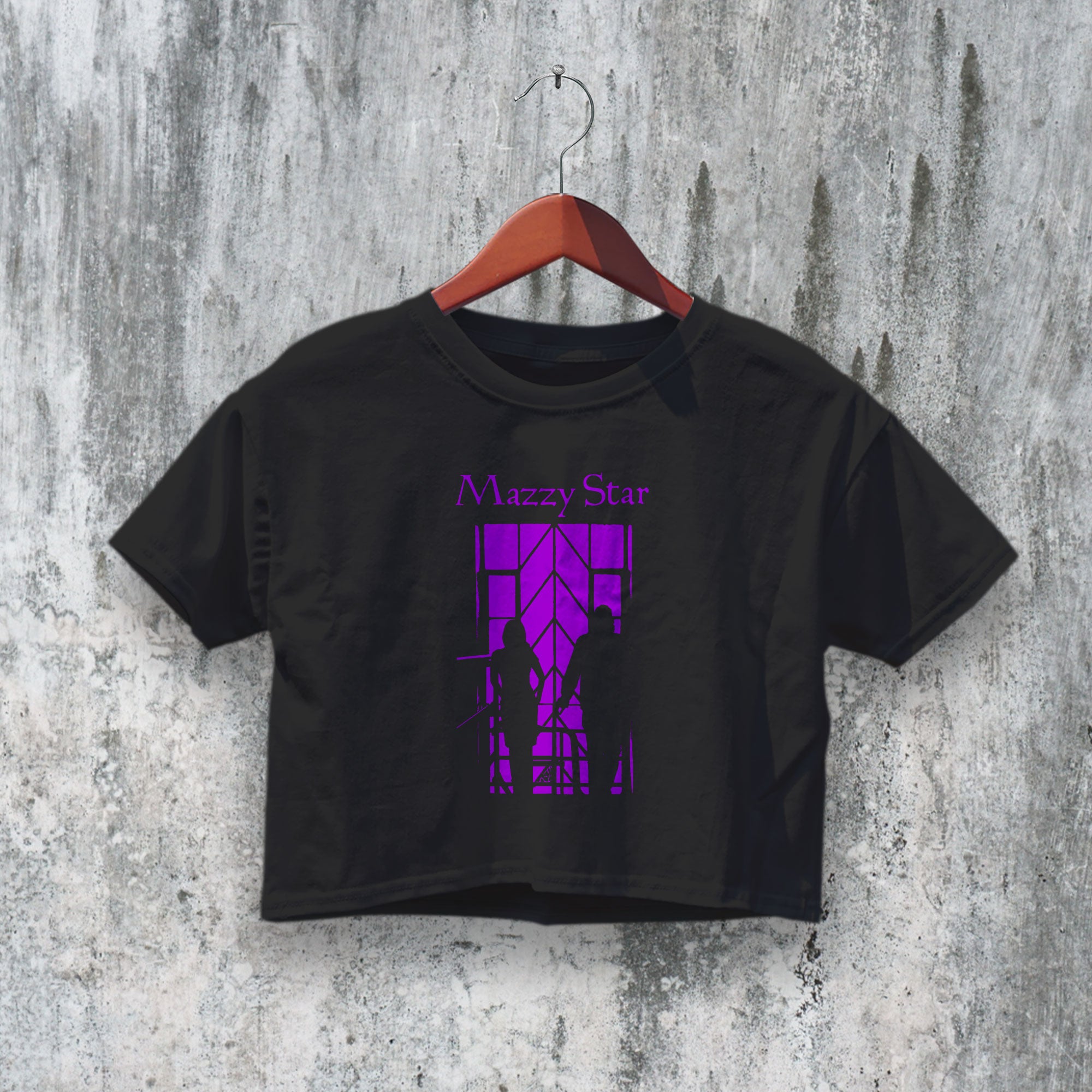 【HI FI FNK】Mazy Star Printed Top Vintage Mazzy Star Shirt cotton 100% reprint tee unisex