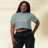 Mean Girls Little Bit Dramatic Crop Top | Funny Quote Y2K Graphic Tee | 2000s Pop Culture Shirt for Women - BestShirtz