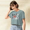 Mean Girls Burn Book Crop Top | Y2K Graphic Tee | 2000s Pop Culture Shirt for Women | Regina George Inspired Outfit - BestShirtz