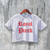 Mean Girls Crop Top Royal Punk Crop Tee Regina George Shirt Girly Merch