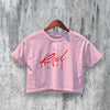 Playboi Carti Crop Top Whole Lotta Red Crop Tee Rap Red Album Shirt