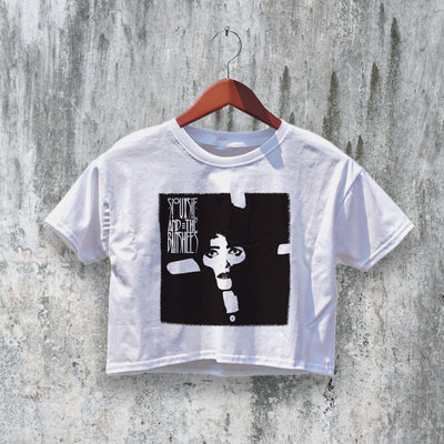 Siouxsie And The Banshees Crop Top At The BBC Crop Tee Gothic Siouxsie Shirt