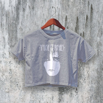 Siouxsie Crop Top Punk Rock Crop Tee Siouxsie Band Shirt Music Merch