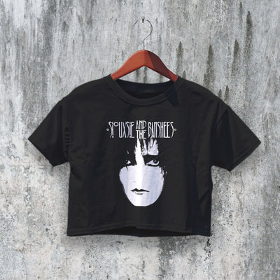 Siouxsie Crop Top Punk Rock Crop Tee Siouxsie Band Shirt Music Merch