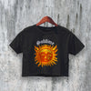 Sublime Crop Top 40oz to Freedom Crop Tee Tour Rock Band Fan Shirt