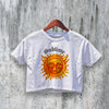 Sublime Crop Top 40oz to Freedom Crop Tee Tour Rock Band Fan Shirt