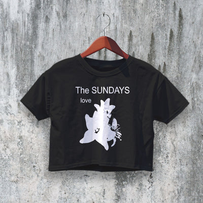 The Sundays Crop Top Love Crop Tee Blind Shirt Retro Band Merch - bestshirtz#