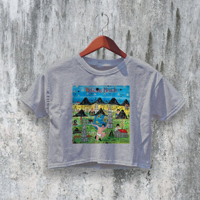 Talking Heads Crop Top Little Creatures Crop Tee Album Art Shirt 80s Band