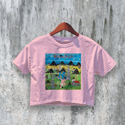 Talking Heads Crop Top Little Creatures Crop Tee Album Art Shirt 80s Band